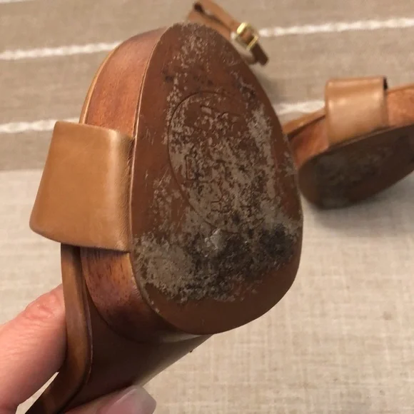 Tory Burch Amina Leather Platform heels - Picture 10 of 12